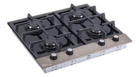 Cooktop À Gás - 4 Queimadores - Fischer - Preto - 110V/220V