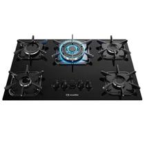 Cooktop à Gás 5 Bocas Acendimento Superautomático Mueller Preto