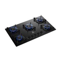 Cooktop a Gás 5 Bocas Electrolux KE5GR Mesa de Vidro Bivolt