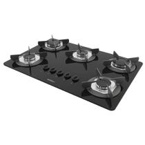 Cooktop a Gas 5 Bocas Nardelli Safe Ferro Fundido Bivolt