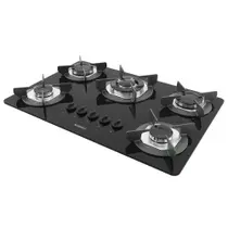 Cooktop a Gas 5 Bocas Nardelli Safe Tripla Chama Ferro Fundido Bivolt Cooktop a Gas 5 Bocas Nardelli Safe Tripla Chama Ferro Fundido Bivolt