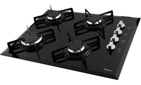 Cooktop À Gás - Aço E Metal - 4 Bocas - Philco Cook Chef
