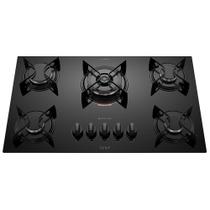 Cooktop a Gás Atlas Utop 5 Bocas Superautomático Mesa em Vidro Temperado