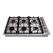 Cooktop a Gás Benmax SemiProfissional 6 queimadores 92cm Inox 127V CTOP06B92SA