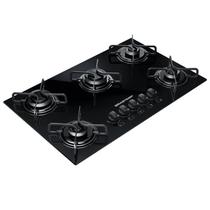 Cooktop a Gás Brastemp 5 bocas Acendimento Automático Bivolt BDD75AE