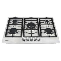 Cooktop a Gás Cuisinart Casual Cooking 5 Bocas 90cm Inox 220V 4093180003 Cooktop a Gás Cuisinart Casual Cooking 5 Bocas 90cm Inox 220V 4093180003