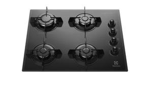 Cooktop À Gás Electrolux Ke4Gp 4 Bocas Em Vidro Temperado