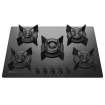 Cooktop à Gás Electrolux Pro Series GV75P 5 Queimadores Preto Bivolt 63755PBA035