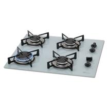 Cooktop a Gás Fischer 4Q com 4 Bocas Branco