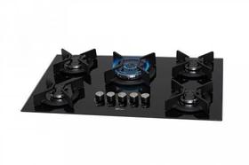 Cooktop à Gás Fischer 5 Bocas Infinity 26298-57077 Preto Bivolt