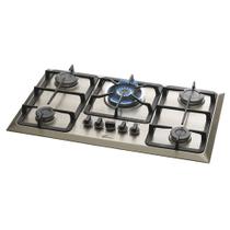 Cooktop a Gás Fischer 5 Bocas TC Mesa Inox Bivolt