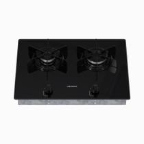 Cooktop a Gas Linear 2 Bocas Venax Arena Preto