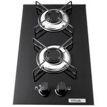 Cooktop a Gás Natural Stelar 2 Bocas Nivus Bivolt GN