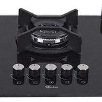 Cooktop A Gas Preto 5 Bocas Fischer Infinity 11590w Bivolt