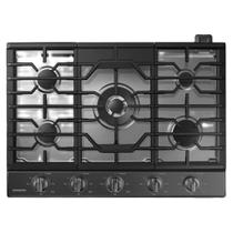 Cooktop a gás samsung wifi com 5 queimadores dupla chama em aço inox preto 127v na30n6555tgaz Cooktop a gás samsung wifi com 5 queimadores dupla chama em aço inox preto 127v na30n6555tgaz