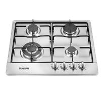 Cooktop a Gás Suggar 4 Queimadores Inox Bivolt FG4134IX