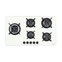 Cooktop a Gás Tramontina Penta Side Plus em Vidro Temperado Branco