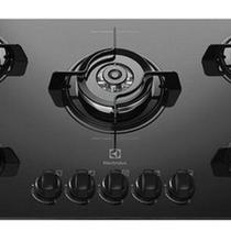 Cooktop A Gas Vidro Automatico 5 Bocas 45x75cm - Electrolux