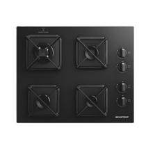 Cooktop Brastemp 4 Bocas BDS62 Vidro Temp Grades Ferro Fundido Gás Preto Bivolt Cooktop Brastemp 4 Bocas BDS62 Vidro Temp Grades Ferro Fundido Gás Preto Bivolt