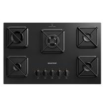 Cooktop Brastemp 5 Bocas a Gás, Grades de Ferro Fundido e Chamas Especiais - BDS75AE Cooktop Brastemp 5 Bocas a Gás, Grades de Ferro Fundido e Chamas Especiais - BDS75AE