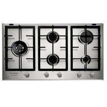 Cooktop Brastemp Gourmand Inox 5 Bocas 90 cm a Gás BDK90