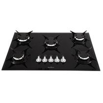 Cooktop Britania 5 Bocas Preto BCT5P Bivolt