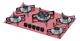Cooktop chamalux 5 bocas tripla chama azul