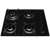 Cooktop Dako Supreme a Gás 4 Bocas Acendimento Automático e Tripla Chama