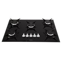 Cooktop de Embutir a Gás Britânia 5 Queimadores BCT5P Bivolt Cooktop de Embutir a Gás Britânia 5 Queimadores BCT5P Bivolt