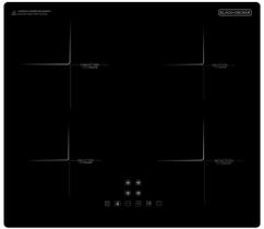 Cooktop De Indução Black Decker 4 Zonas, Power Booster, 220V, 7200W BXICHCPB4B