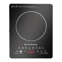 Cooktop De Indução Elétrica Magnética Portátil Com Timer Digital Completo Linha Premium - CHEF EXPRESS