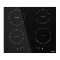 Cooktop de Indução Fischer 4 Bocas com Touch Screen Vitrocerâmica 220V - no-brand