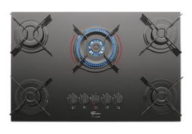 Cooktop de Indução Fisher 5 Bocas Tripla Chama Fit Line Preto Bivolt