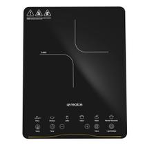 Cooktop de Indução Portátil 1 Boca 127V com Função Turbo e Timer Digital - Realce Cooktop de Indução Portátil 1 Boca 127V com Função Turbo e Timer Digital - Realce