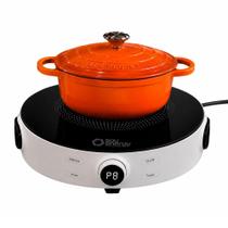 Cooktop de Indução Portátil Bivolt 1 Boca 2000W com Painel Touch, Timer e Mesa Vitrocerâmica Sou Energy Cooktop de Indução Portátil Bivolt 1 Boca 2000W com Painel Touch, Timer e Mesa Vitrocerâmica Sou Energy
