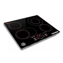 Cooktop De Indução Telefunken 4 Bocas 6600W Tf-Av4080 - 220V