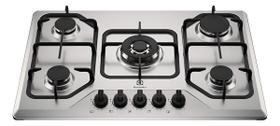 Cooktop Electrolux Ke5xc 5 Bocas Inox Bivolt 75x52x10 Cm Cooktop Electrolux Ke5xc 5 Bocas Inox Bivolt 75x52x10 Cm