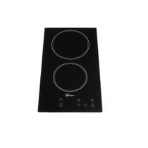 Cooktop Elétrico 2 Bocas Fischer Mesa Vitrocerâmica Touch com 9 Níveis de Potência Preto 220V