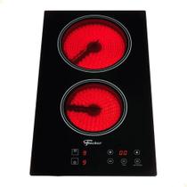 Cooktop Elétrico Fischer 2 Bocas com Touch Screen Vitrocerâmica 220V 73474 Cooktop Elétrico Fischer 2 Bocas com Touch Screen Vitrocerâmica 220V 73474