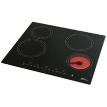 Cooktop Elétrico Fischer 4Q com 4 Bocas Preto