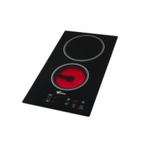Cooktop Elétrico Fischer Mesa Touch 2Q Preto 220V Cooktop Elétrico Fischer Mesa Touch 2Q Preto 220V