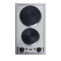Cooktop Elétrico Summit CSD2B115 12" 2 Bocas 115V