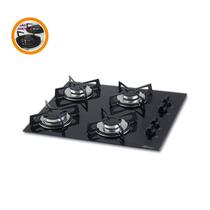 Cooktop elétrico vidro 4 Boca a gás Fogão cooktop 4Q bivolt