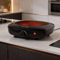 Cooktop Elétrico Vitrocerâmico Portátil 1 Boca 1300W Preto Le Cook
