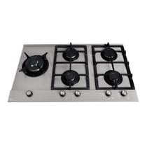 Cooktop fischer a gás 5 bocas tripla chama 86cm com tempre em ferro fundido bivolt 19784 Cooktop fischer a gás 5 bocas tripla chama 86cm com tempre em ferro fundido bivolt 19784