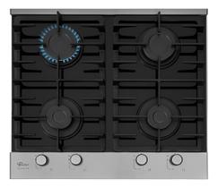 Cooktop Fischer G Ii Platinium 4 Bocas Bivolt 59x52x12 Cm Cooktop Fischer G Ii Platinium 4 Bocas Bivolt 59x52x12 Cm