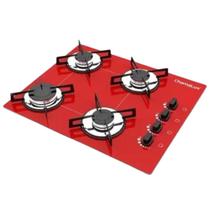 Cooktop Fogão 4 Bocas Ultra Chama Chapa Chamalux