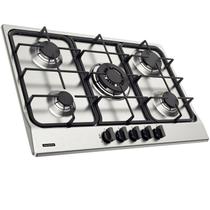 Cooktop Gás Inox Penta 5 Queimadores Tramontina Bancada