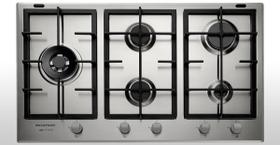 Cooktop Gourmand Inox 5 Bocas 90 cm a Gás BDK90 Brastemp