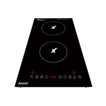 Cooktop Indução 2 Bocas 220V Act 204 Preto 1500W Amvox